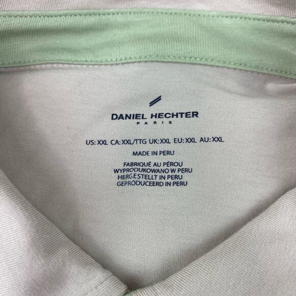 Daniel Hechter Paris Men's Short Sleeve Pima Cotton Polo Shirt Size XXL Tan NWT - Picture 13 of 16